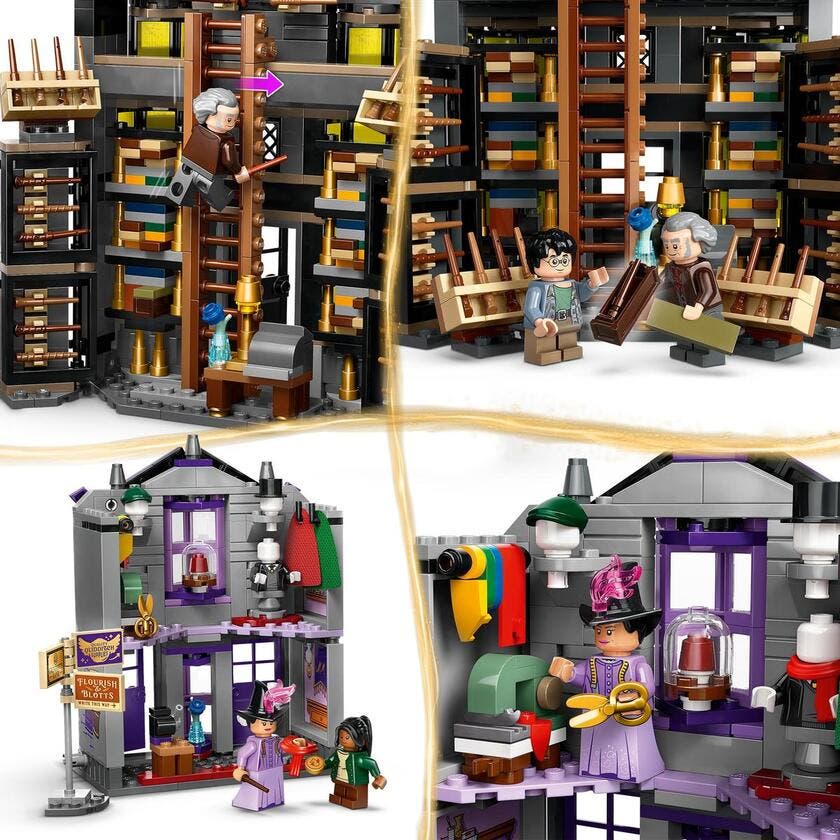 LEGO Harry Potter 76439, Ollivanders & Madam Malkins klær