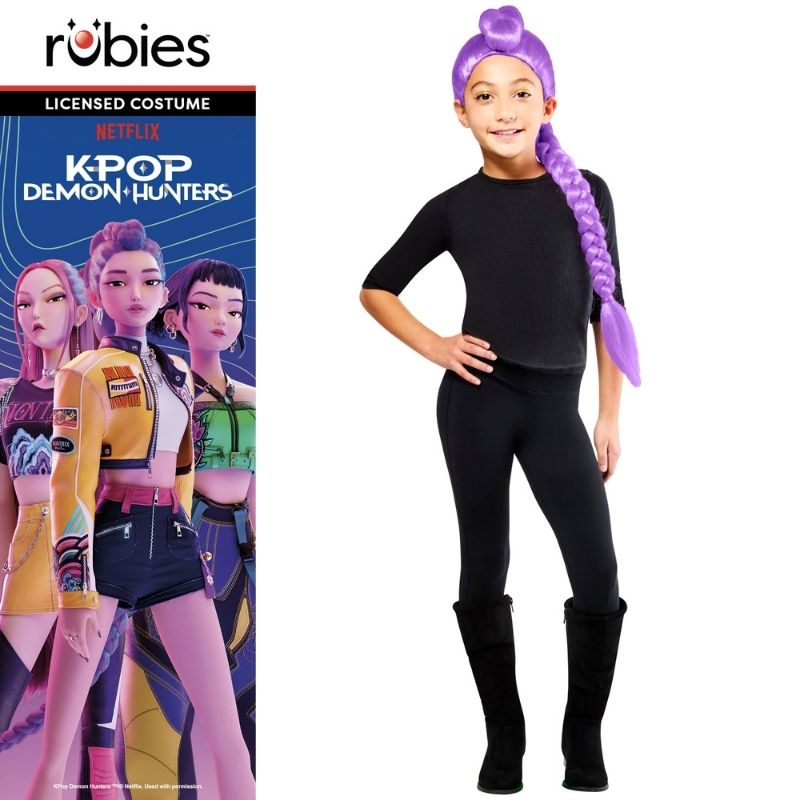 Rumi-parykk fra K-Pop Demon Hunters
