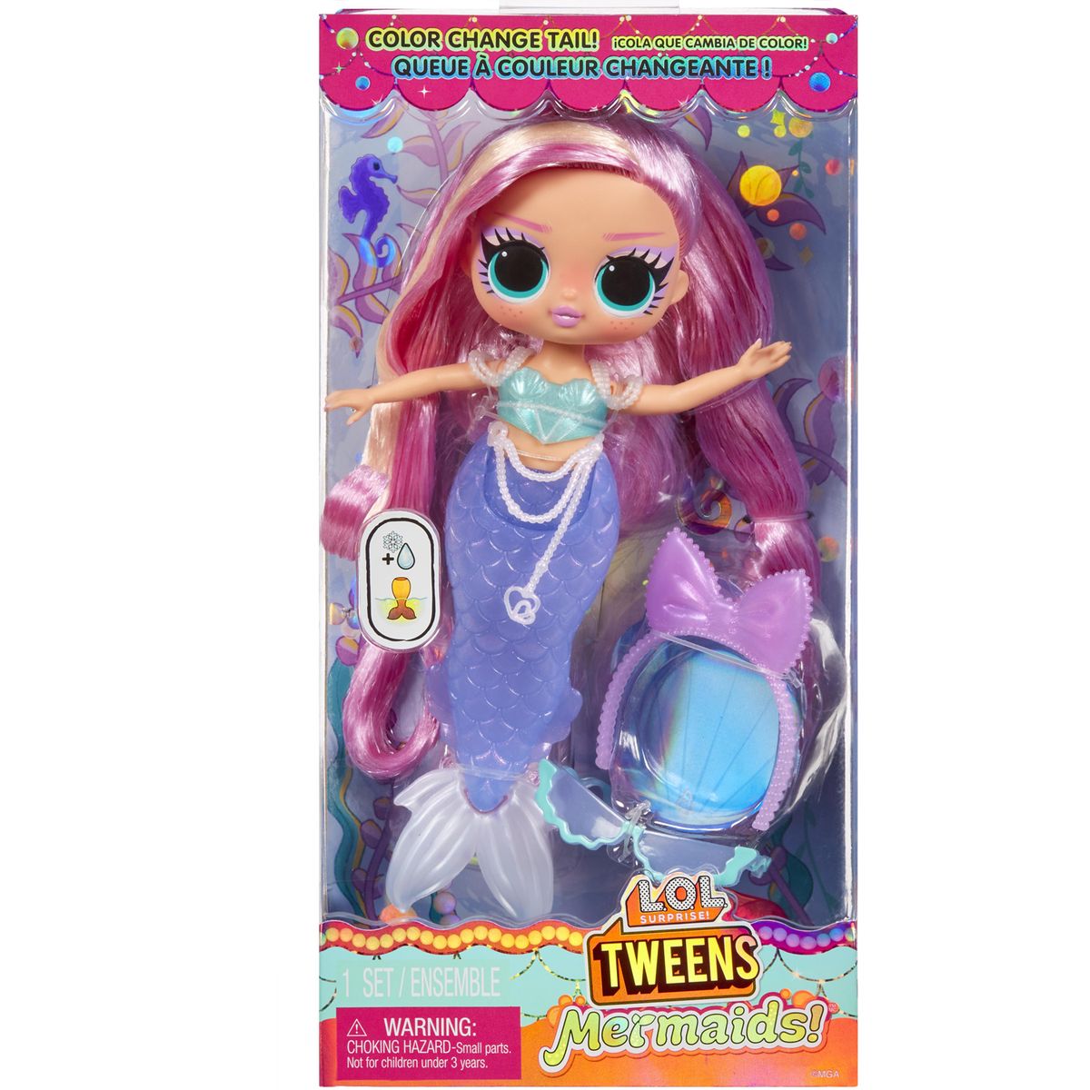 L.O.L. Tweens Havfrue Dukke - Lola Waves