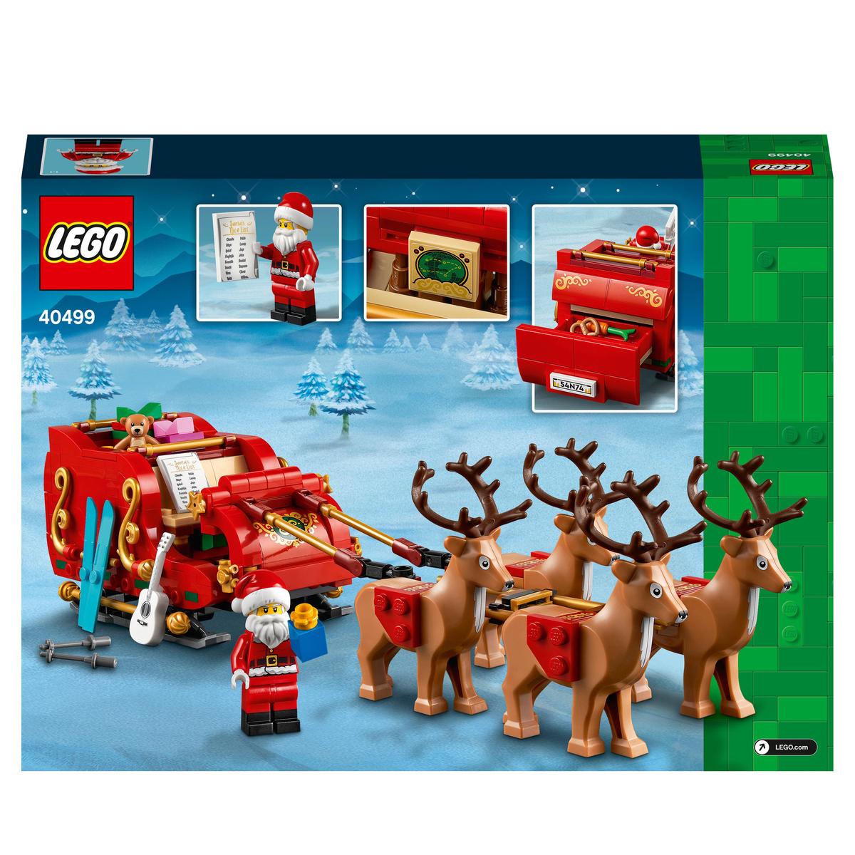 LEGO 40499, Julenissens slede