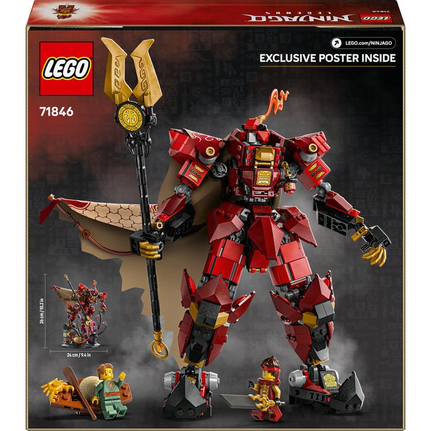 LEGO Ninjago 71846, Ildriddderroboten
