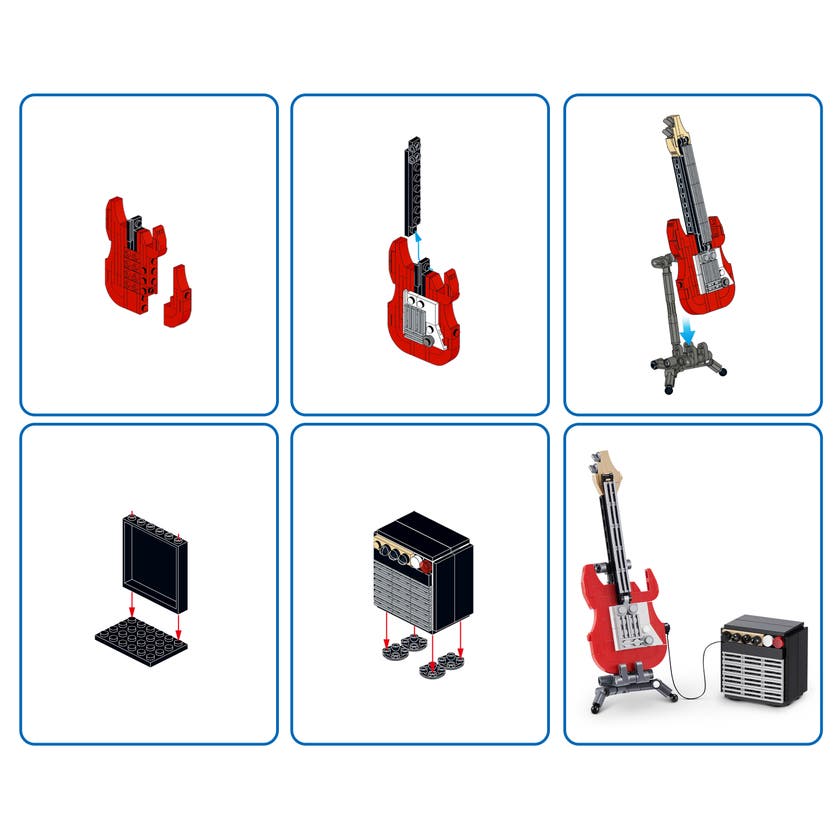 MAX Premium Retro, Gitar og forsterker S2