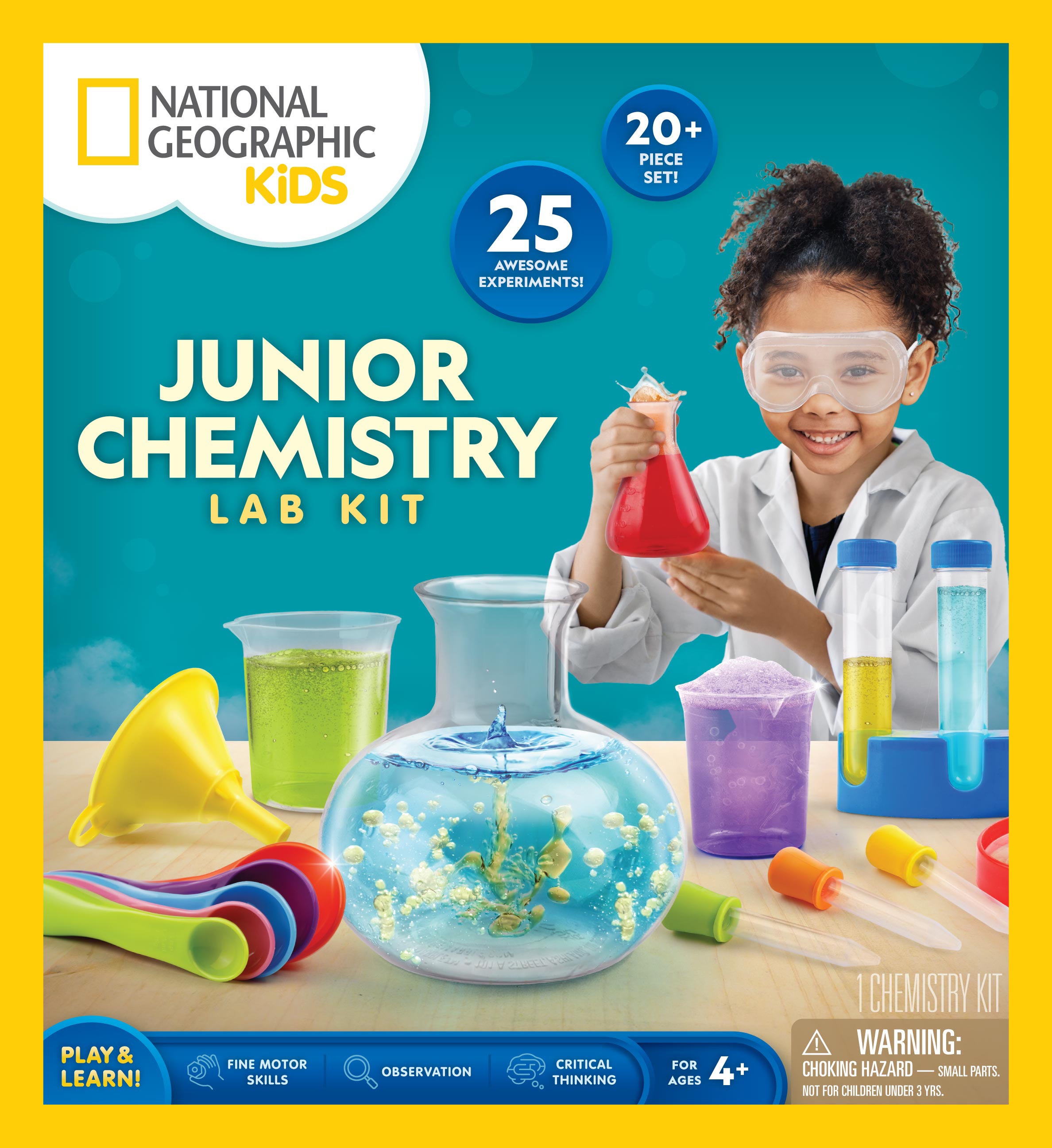 National Geographic Junior Kjemilab-kit