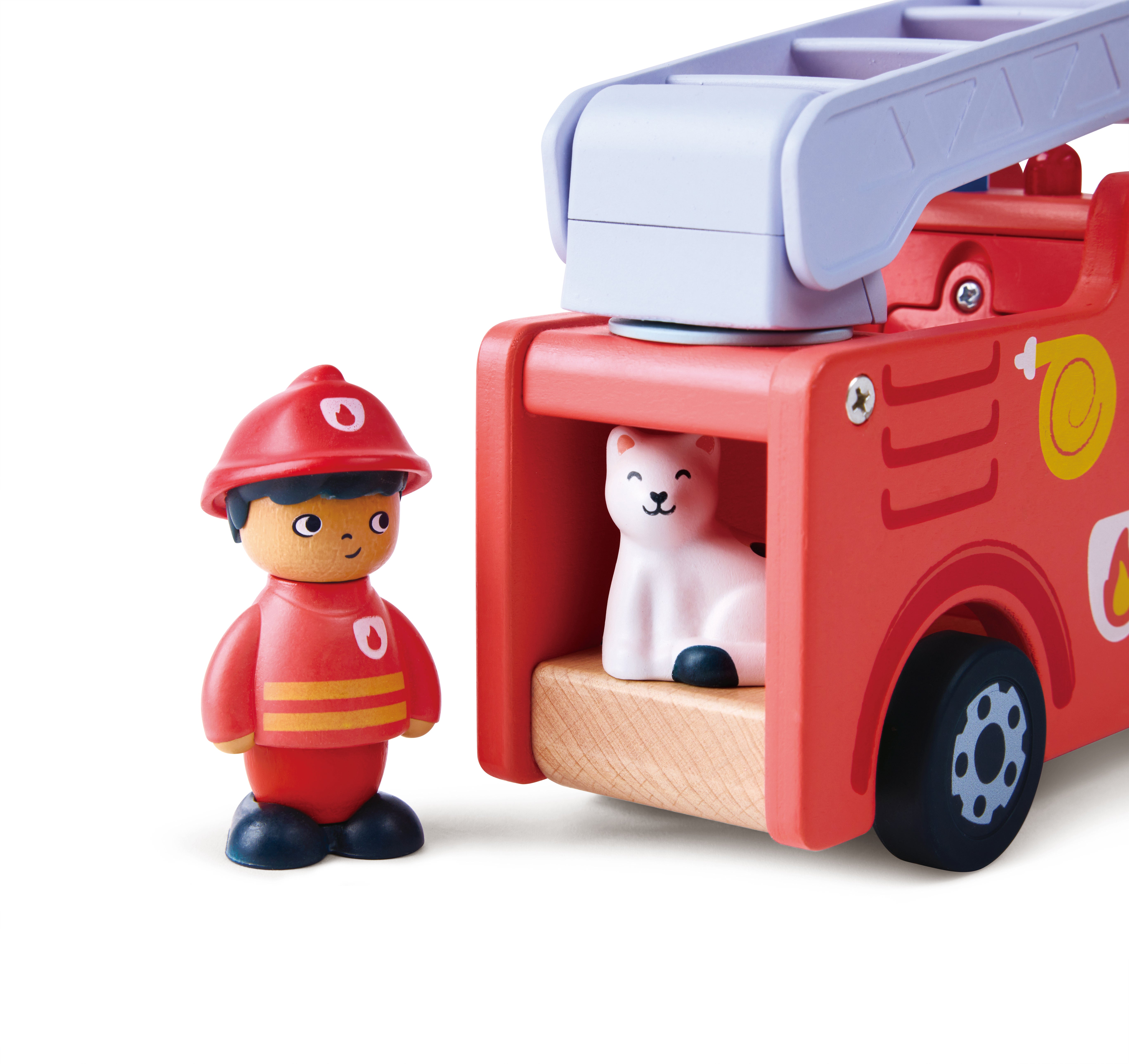 Hape The Roaring Fire Truck With Sound