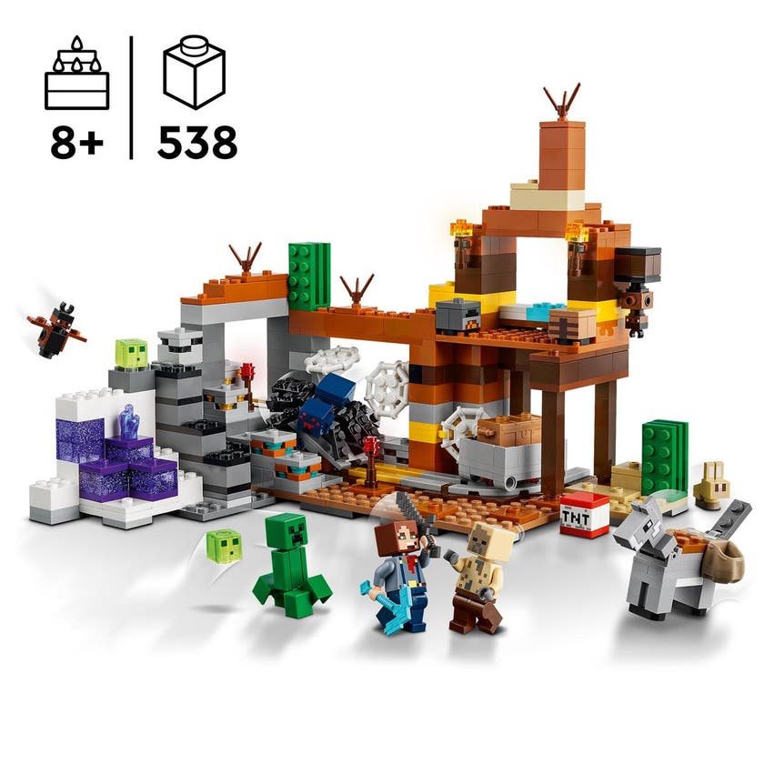 LEGO Minecraft 21263, Gruvesjakten i steinørkenen
