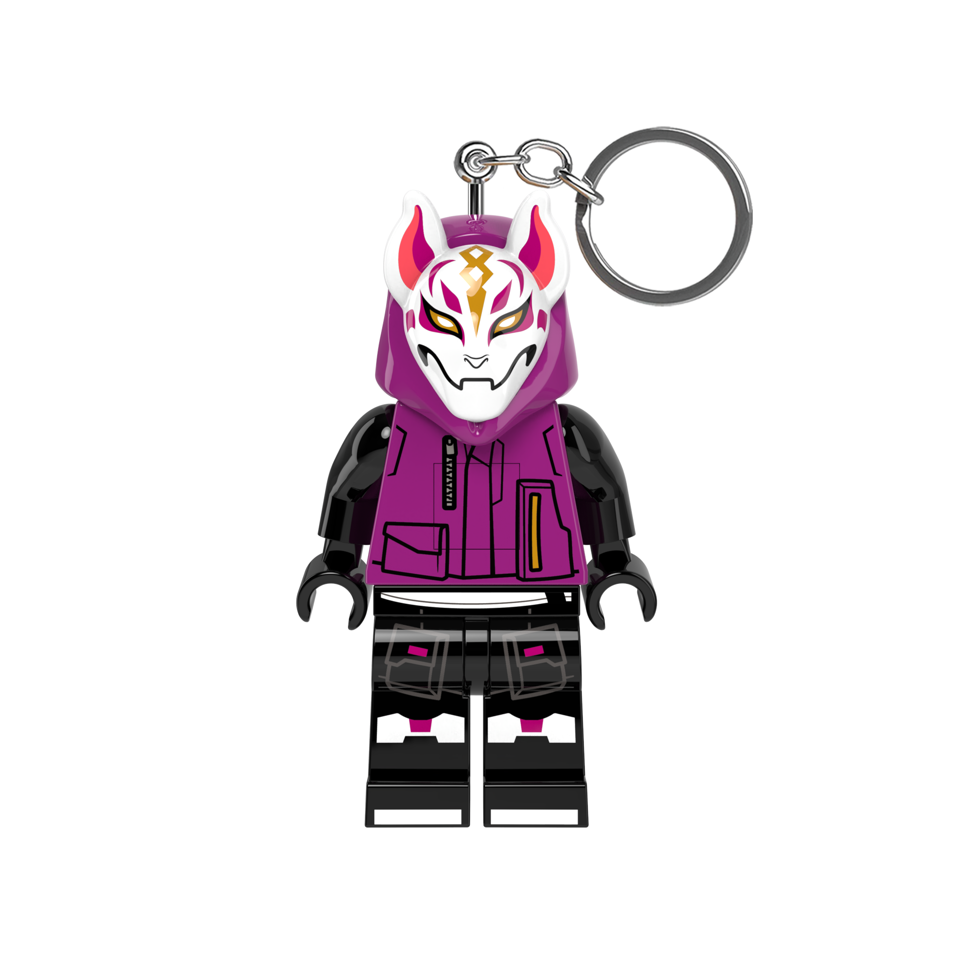 LEGO® FORTNITE® Drift nøkkelring med LED-lampe