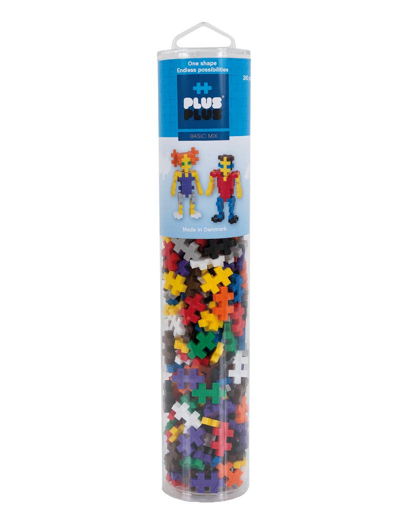 Plus-Plus - Basic mix / 240 pcs. Tube
