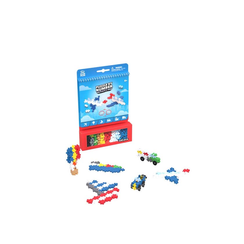 Plus-Plus Aktivitetspad – Transport