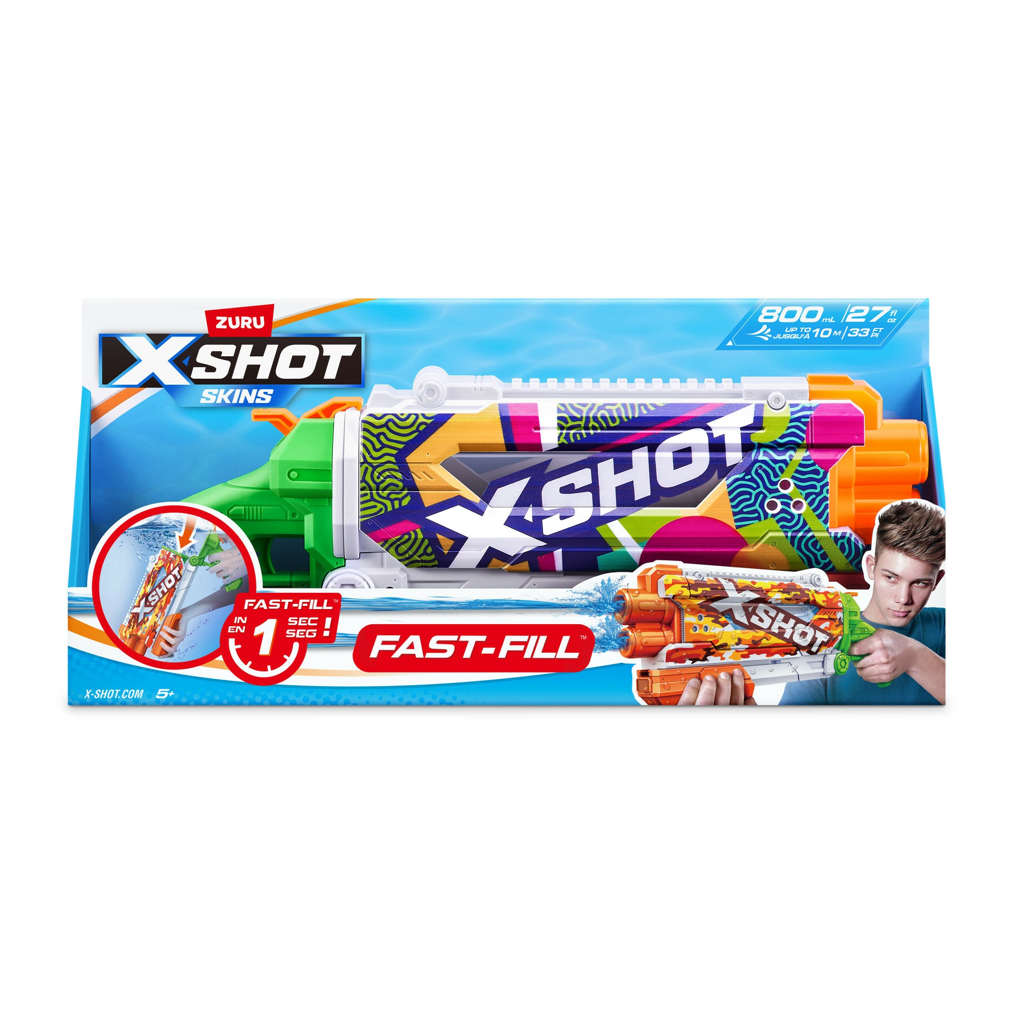 XSHOT Water, Skins Shotgun Fast-fill