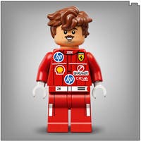 LEGO® Editions Scuderia Ferrari HP Charles Leclerc hjelm 43014