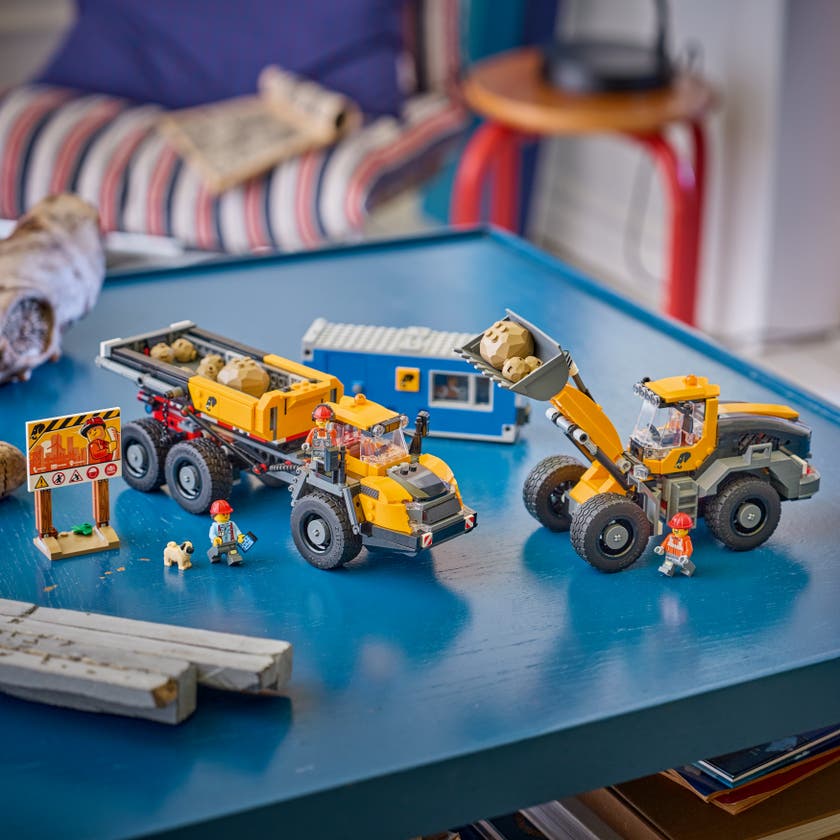LEGO® City Dumper og frontlaster. Byggeleke 60494