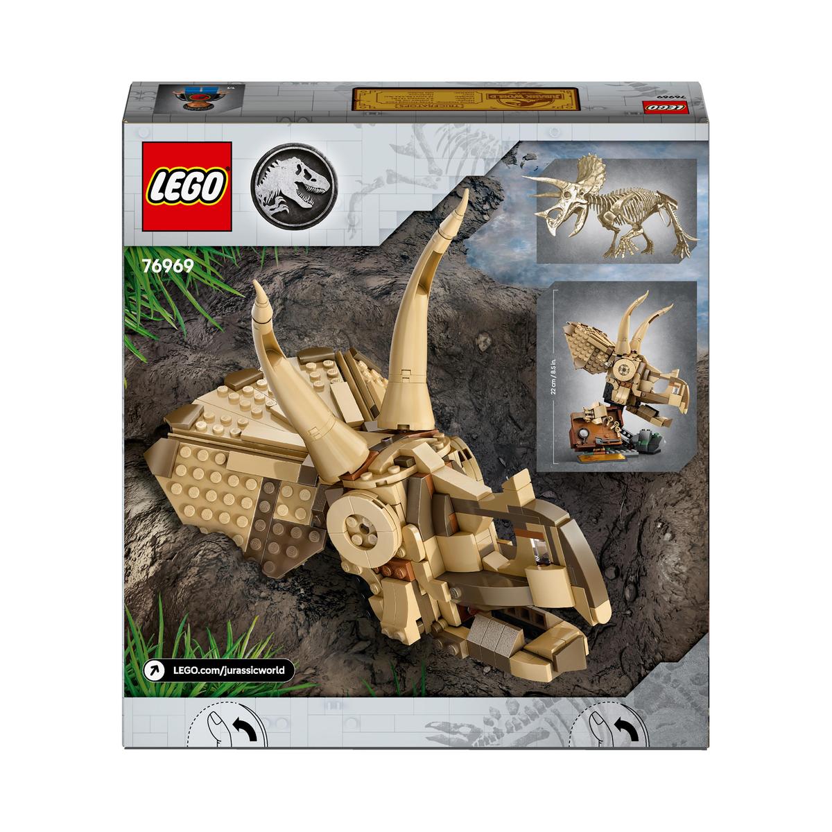 LEGO Jurassic World 76969, Dinosaurfossiler: Triceratoppskalle