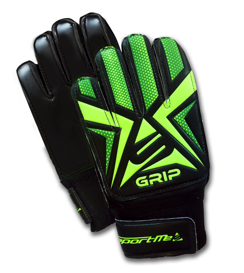 Keeperhansker Fotball Grip, Grønn