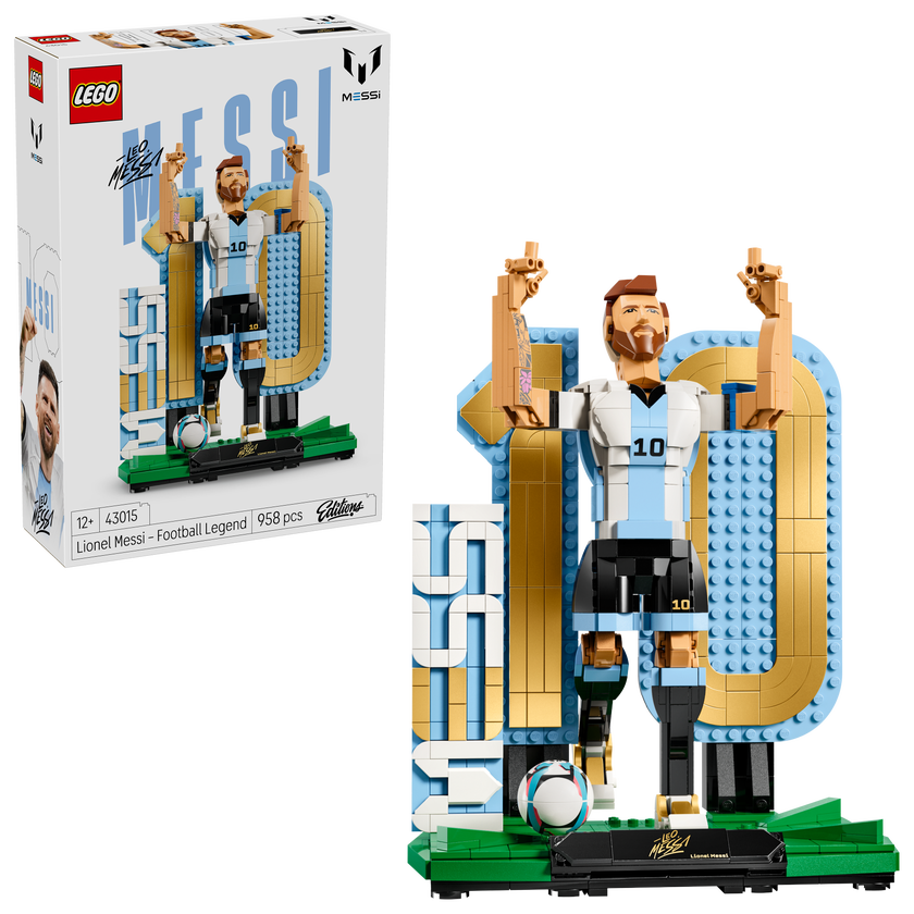 LEGO® Editions Fotball-legenden Lionel Messi. Byggesett 43015