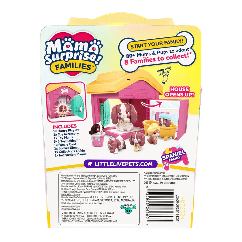 Little Live Pets, Mama Surprise Families Mamas Hus