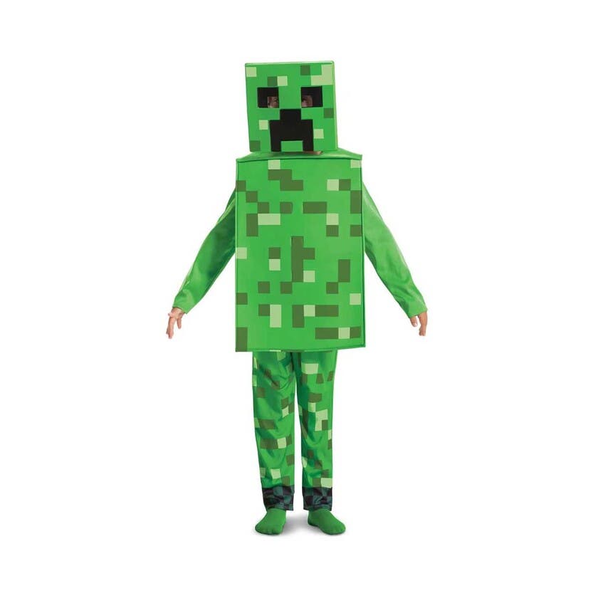 Disguise Minecraft Costume Fancy Creeper S (4-6)