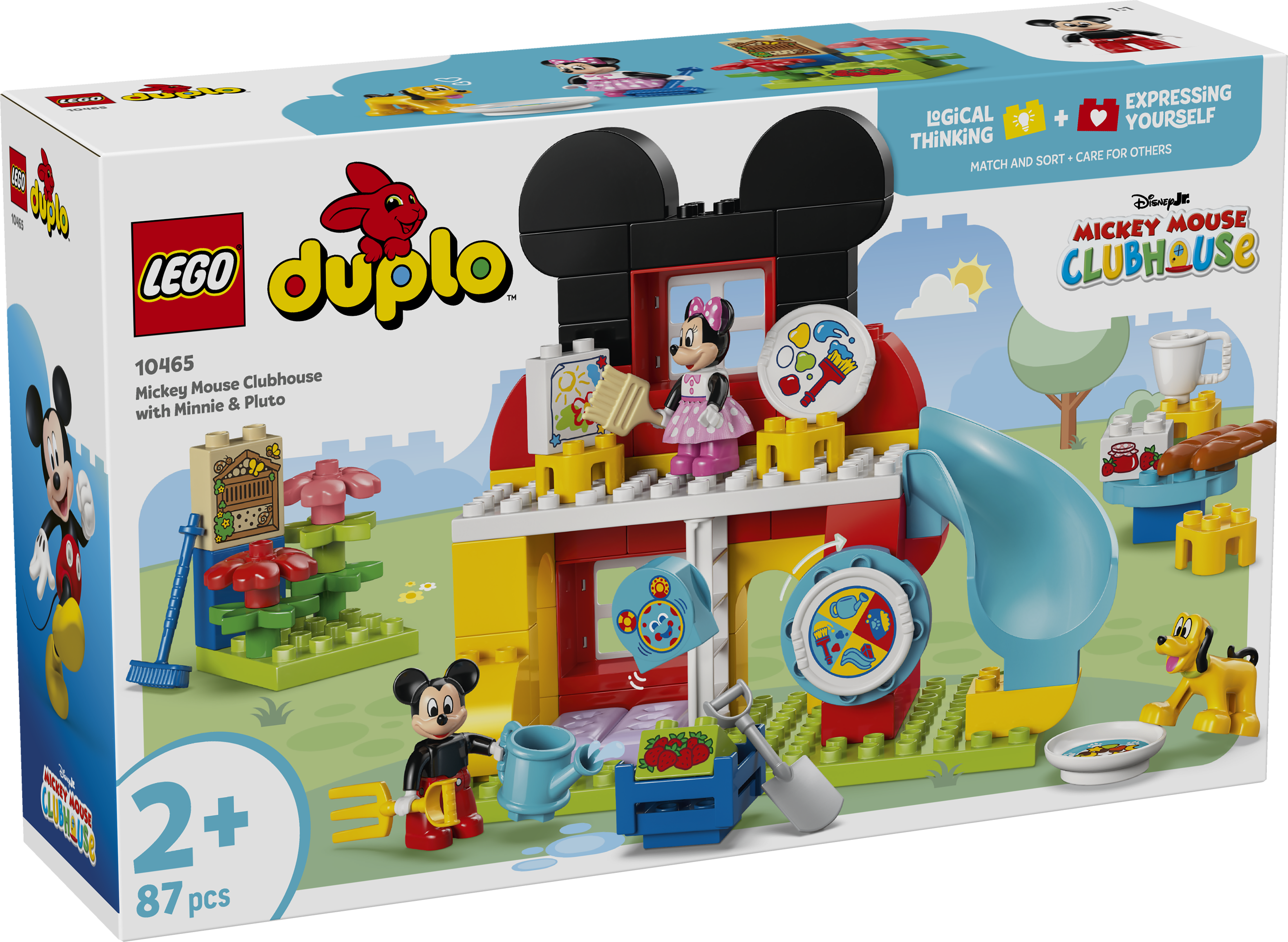 LEGO® DUPLO® │Disney Mikkes Klubbhus med Minni og Pluto, småbarnsleke 10465