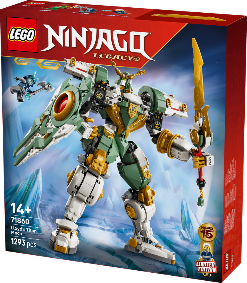 LEGO® NINJAGO® Lloyds Titan-kampdrakt – 15-årsjubileum 71860