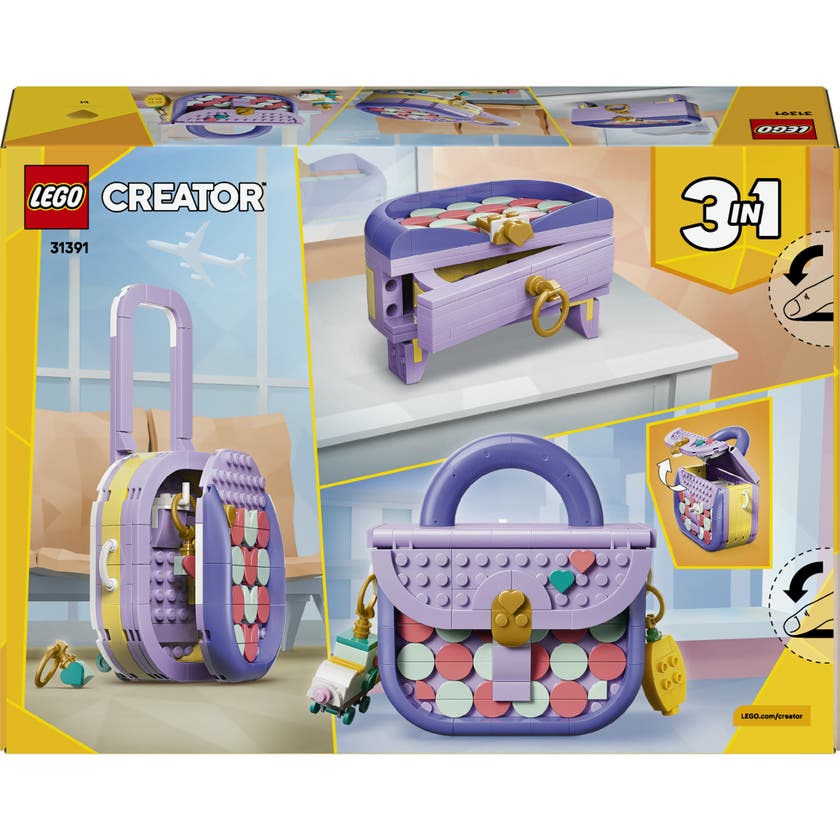LEGO® Creator 3-i-1 Trendy veske med oppbevaringsplass 31391