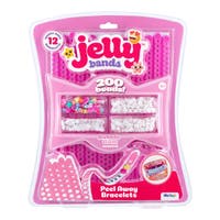 JELLY BANDS Armbånd – bringebær, tyggegummi og kirsebær