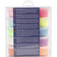 Silk Clay®, blandede farger, Basic 2, 10x40 g