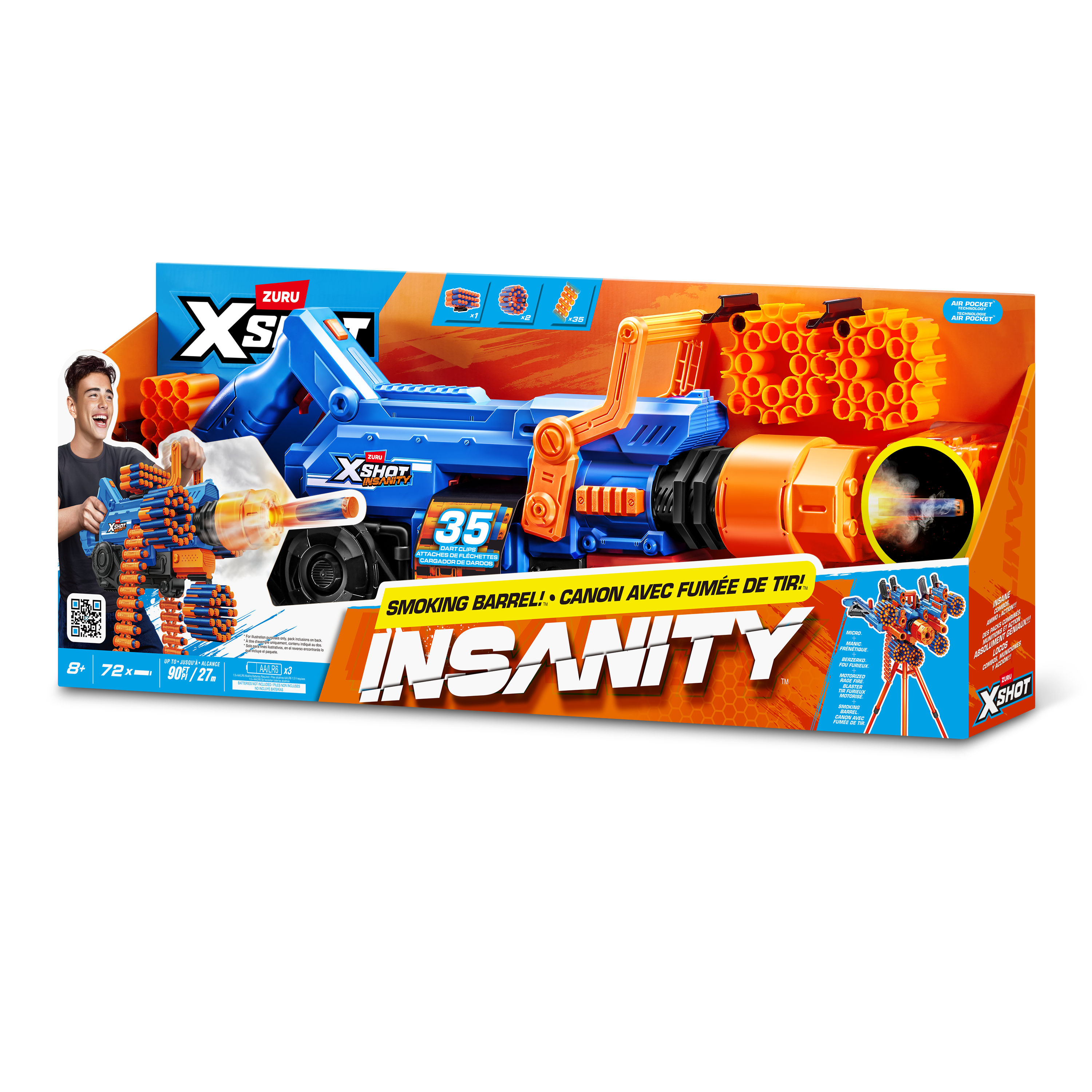 XSHOT Insanity Smoke'n'Barrel 