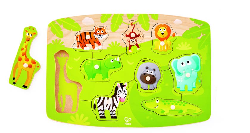 Hape Jungle Peg Puslespill