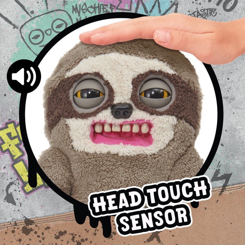 Fugglers Sickening Sloth Deluxe Puppetronic Kosedyr