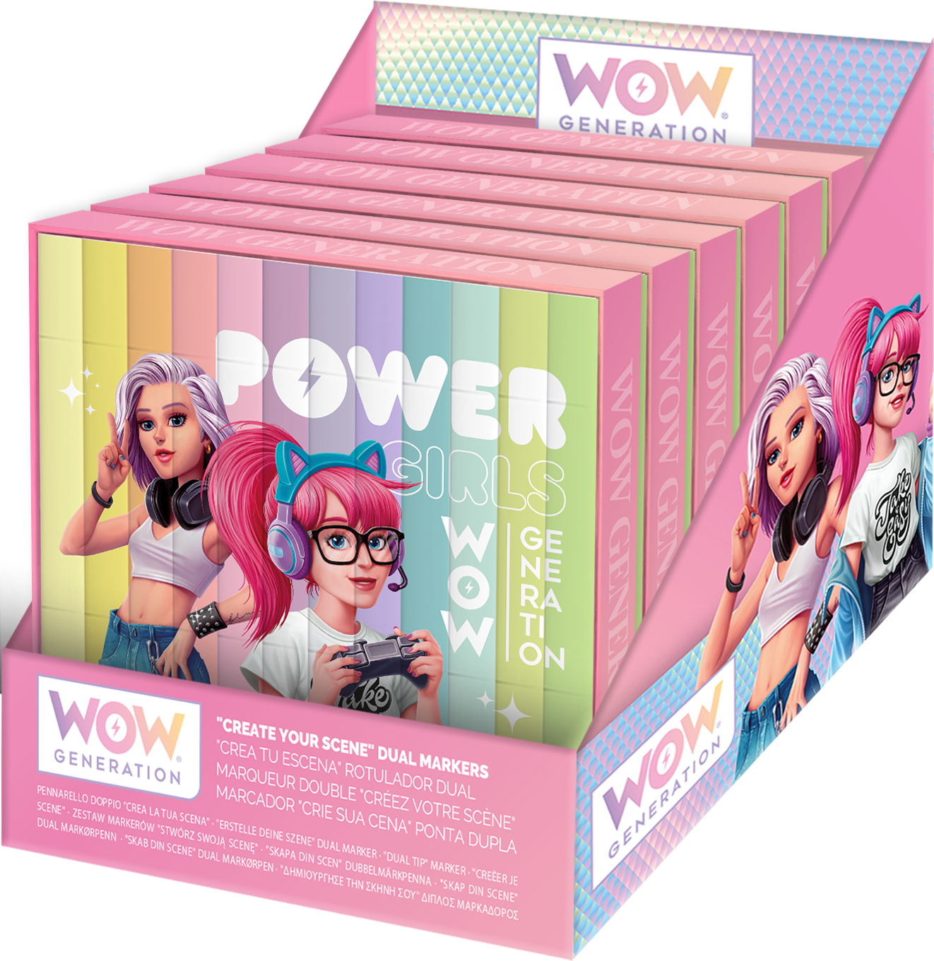 WOW Generation, Firkantede tusjpenn med doble ender