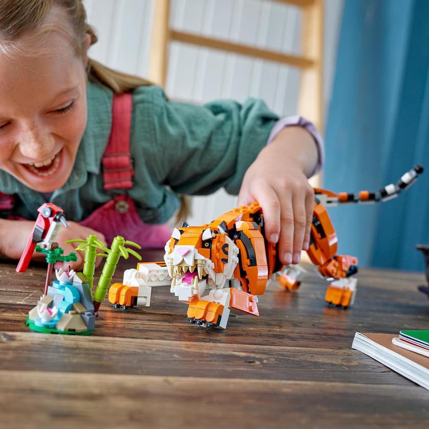 LEGO Creator 31129, Majestetisk tiger