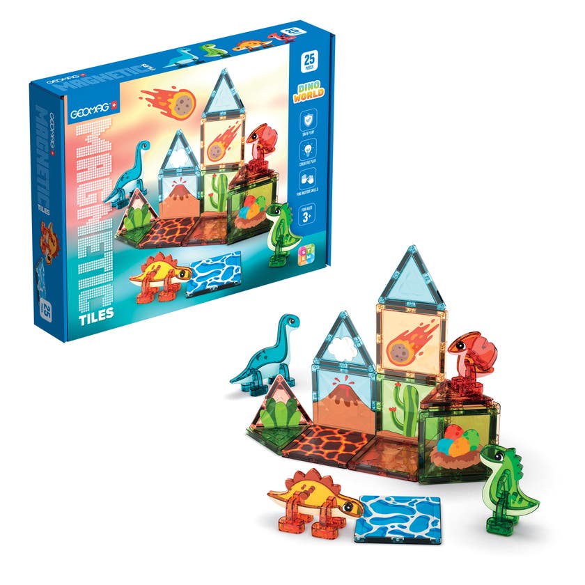 Geomag Magnetic Tiles Dino World