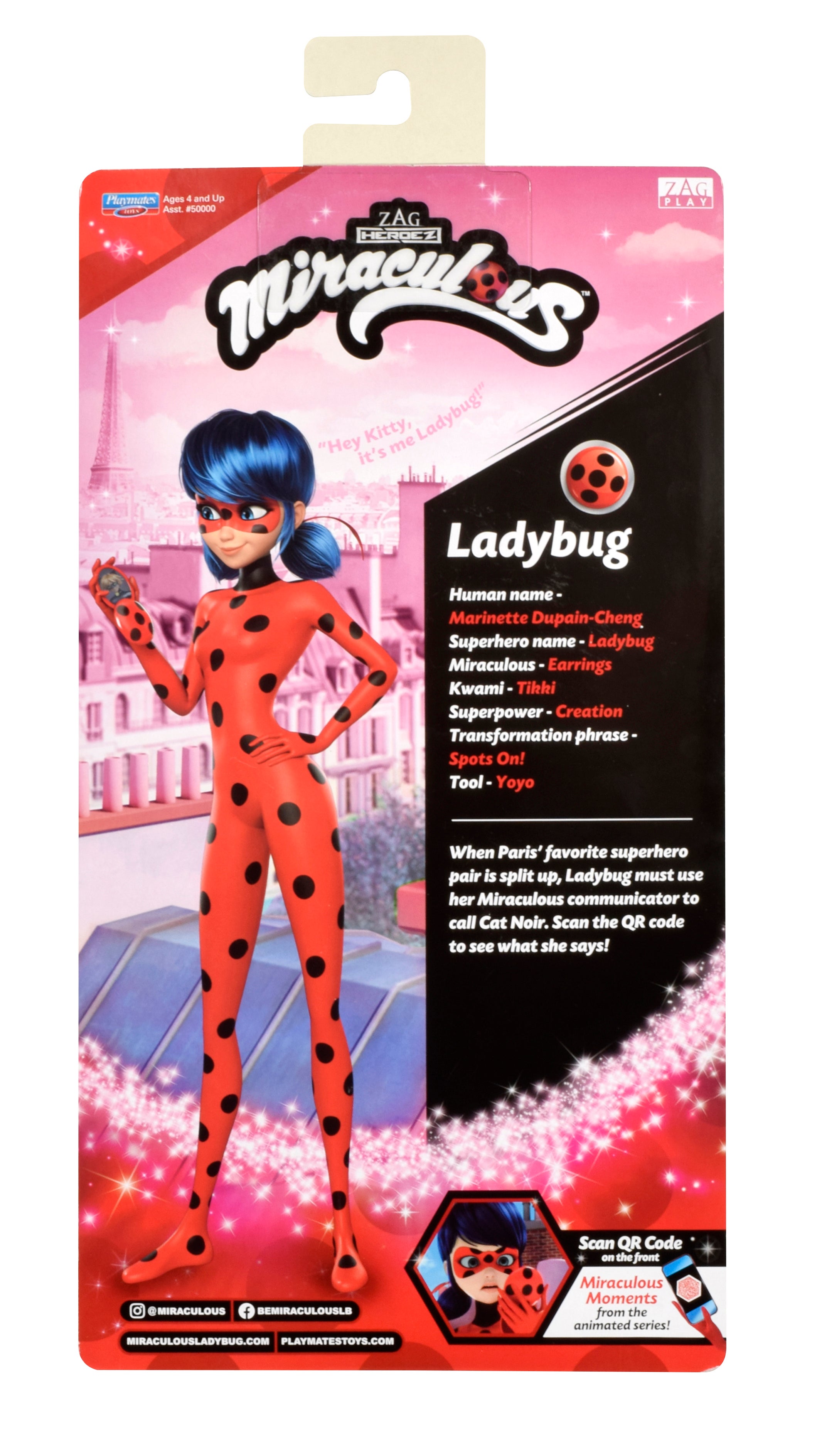 Miraculous Core Mote Motedukke Lady Bug