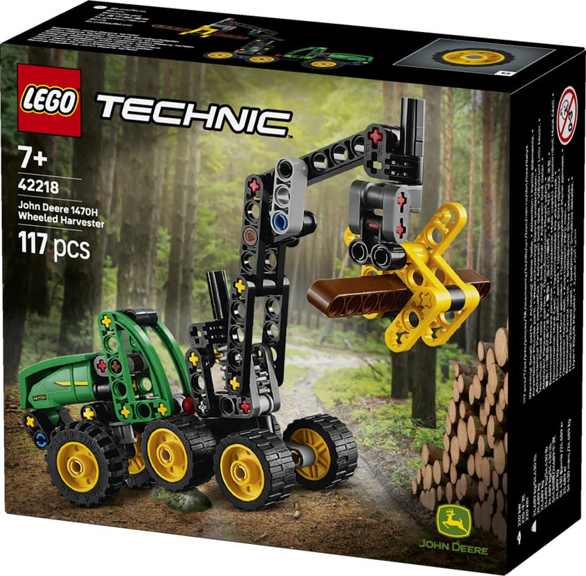 LEGO® Technic John Deere 1470H hjuldrevet hogstmaskin 42218