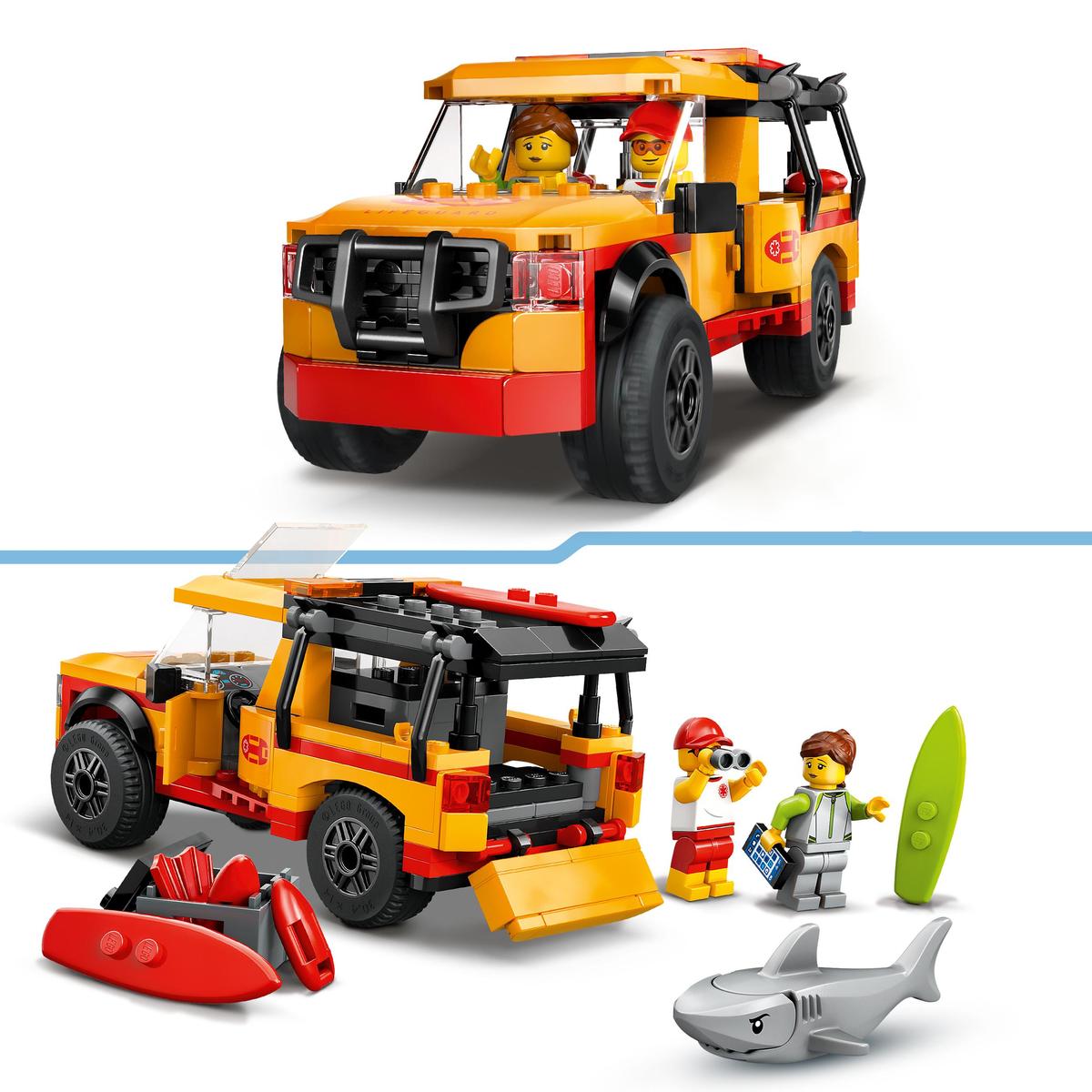 LEGO City Great Vehicles 60453, Strandredning med livredderbil