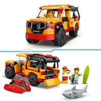 LEGO City Great Vehicles 60453, Strandredning med livredderbil