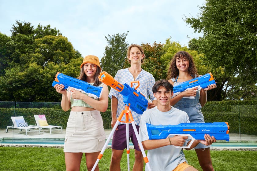 XSHOT Water, rask påfyll stor motor vanndusj