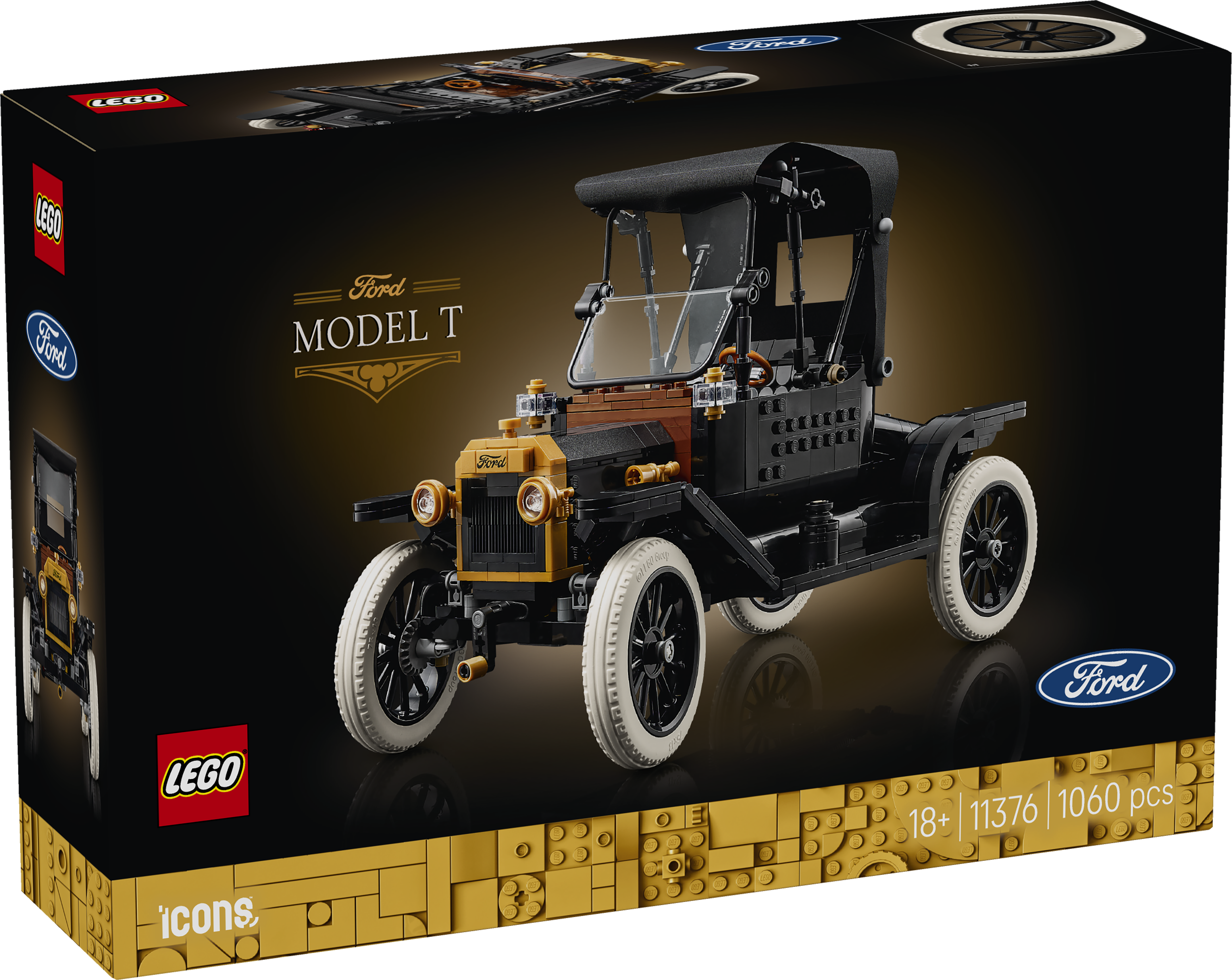 LEGO® Icons Ford Model T, modellbilsett 11376