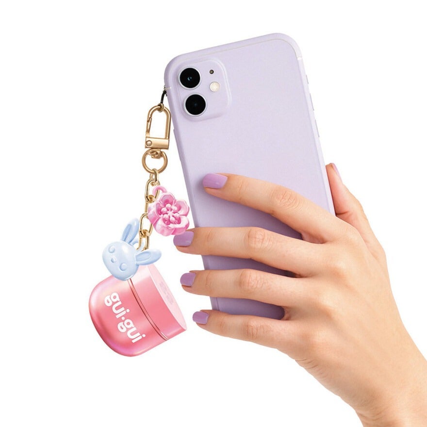 Gui Gui Mini Jar slime nøkkelring med overraskelsesfigur