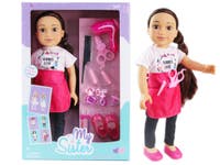 Be Friends - Dukke med tilbehør 46 cm Brunette