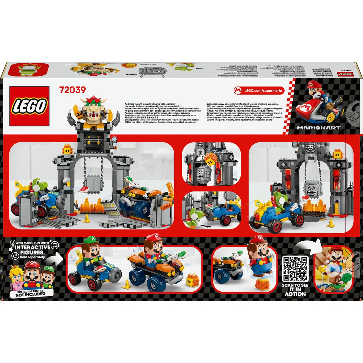 LEGO Super Mario 72039, Mario Kart™ – Bowsers slott
