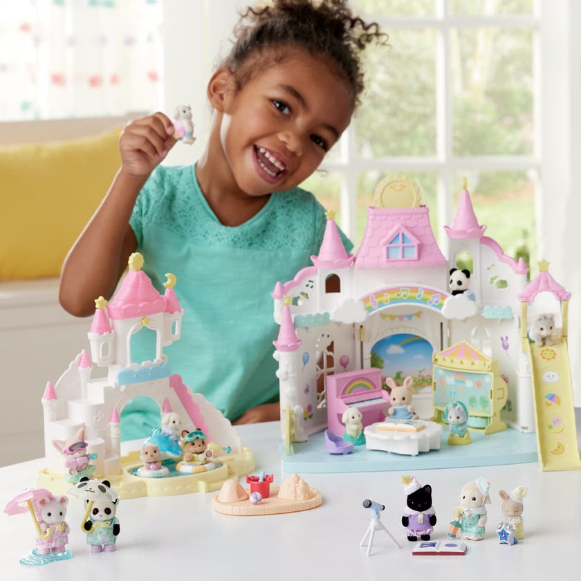 Sylvanian Families - Trillingene ved svømmebassenget