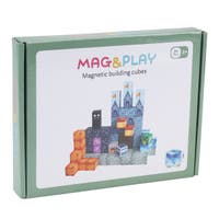 Mag&Play Building Cubes 80 magnetiske kuber