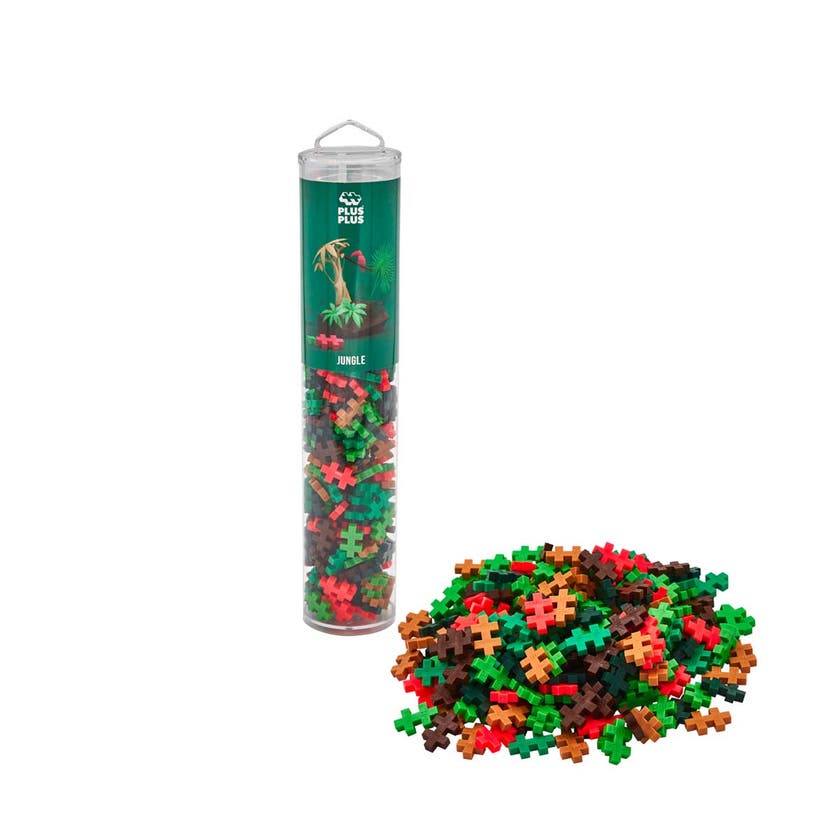 Plus-Plus Jungle mix / 240 stk Tube