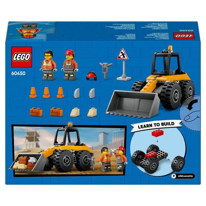 LEGO City Great Vehicles 60450, Gul hjullaster