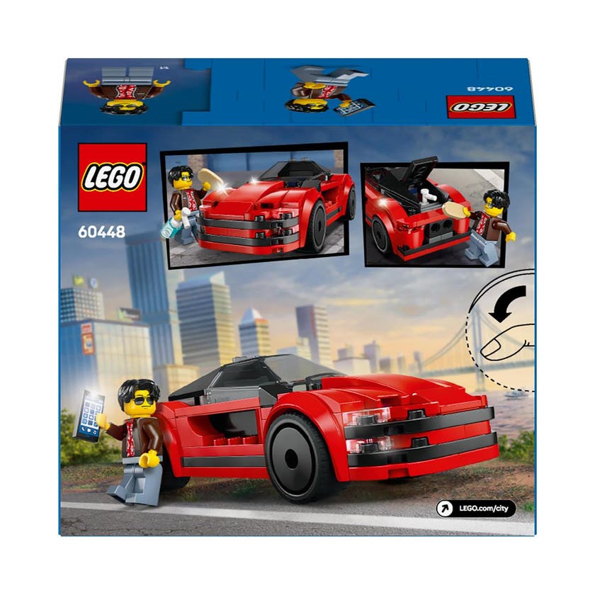 LEGO City Great Vehicles 60448, Rød sportsbil