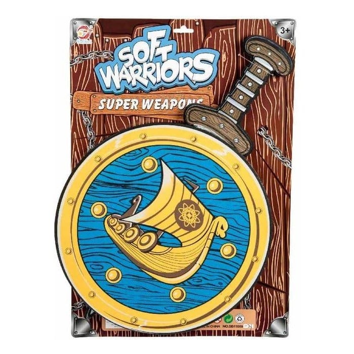 Skjold og sverd Viking EVA-skum