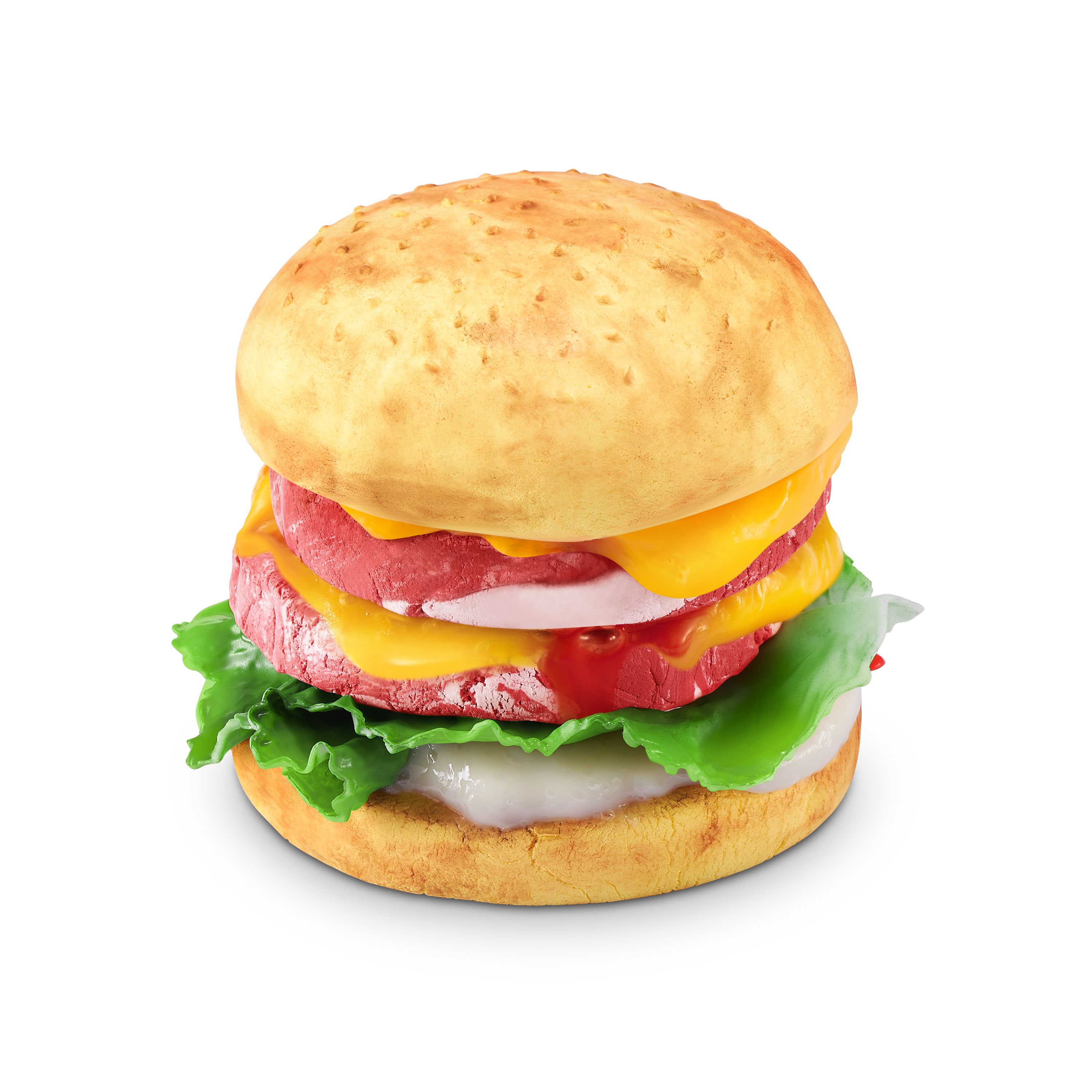 Slime Mart Small Shopping Basket Fast Food