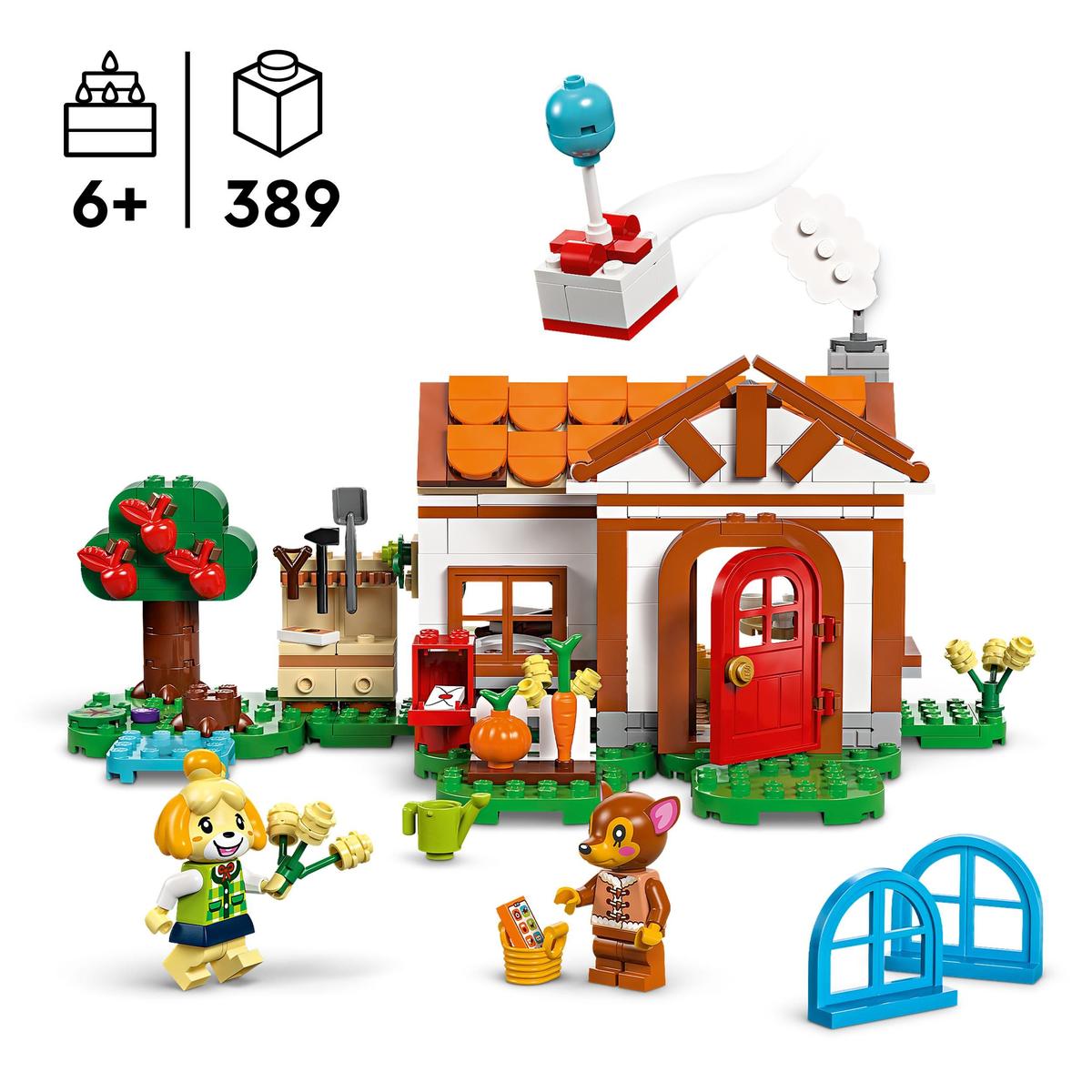 LEGO Animal Crossing 77049, Isabelle på besøk