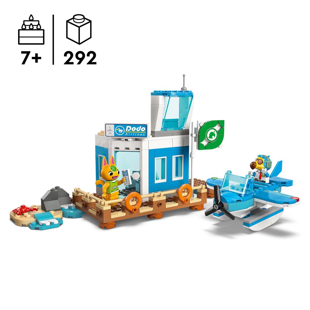 LEGO Animal Crossing 77051, Fly med Dodo Airlines