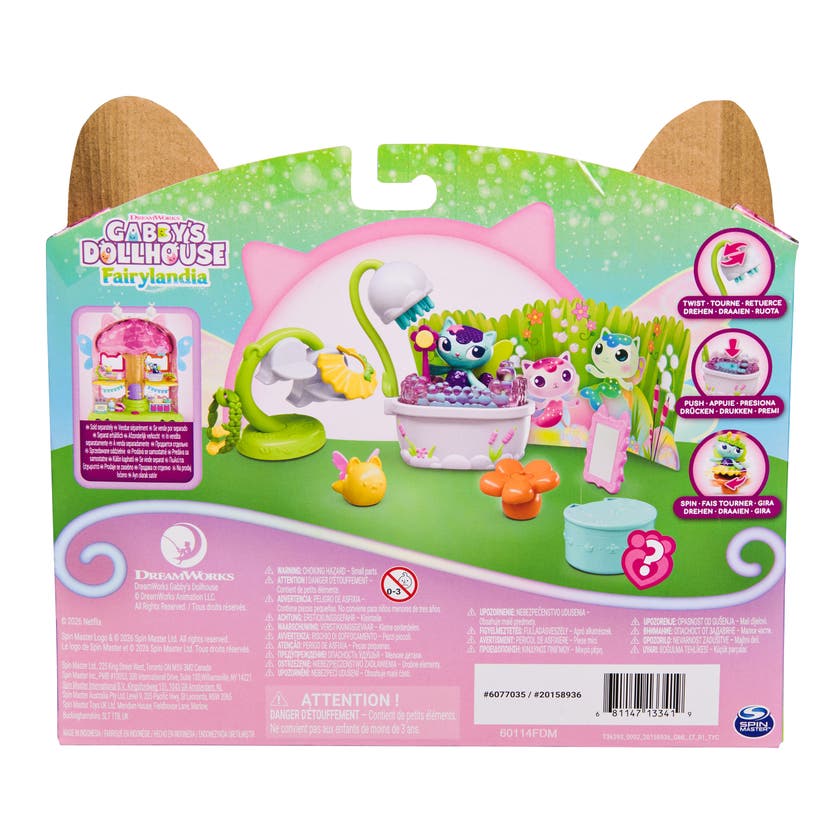 Gabby's Dollhouse Mercat Fairy Badrom